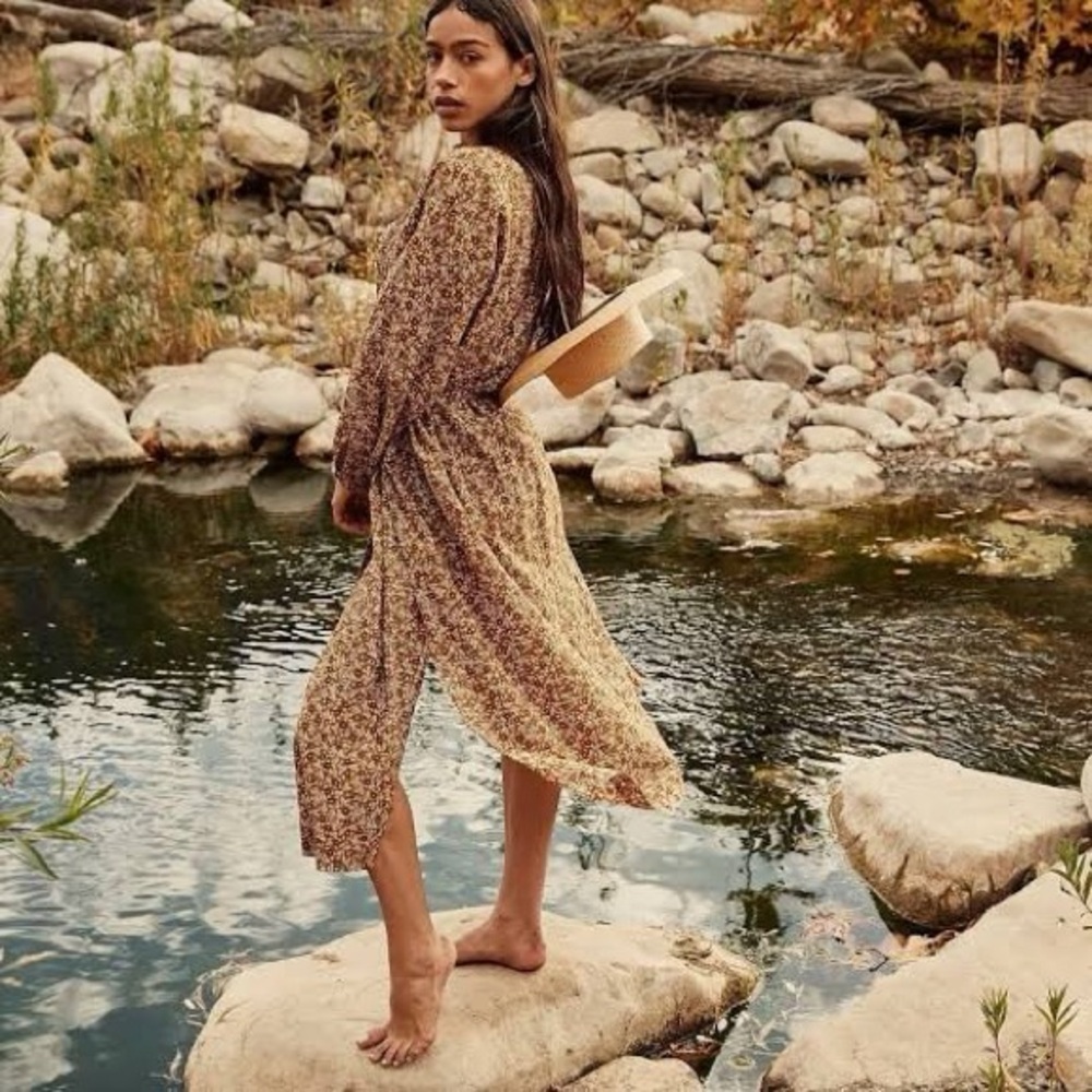 Dôen Joan Dress, small, Golden Mesa